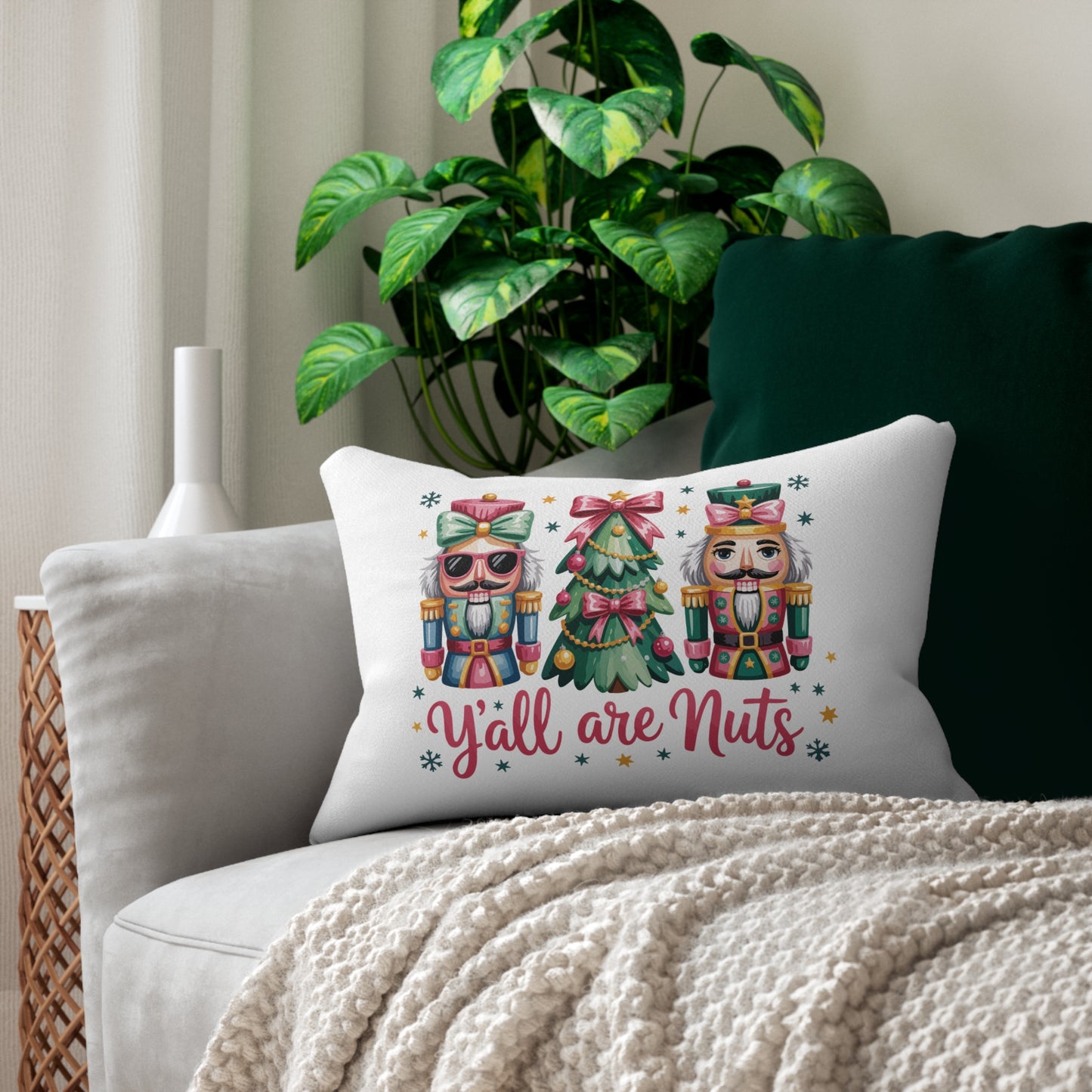 Christmas Nutcracker Pillow