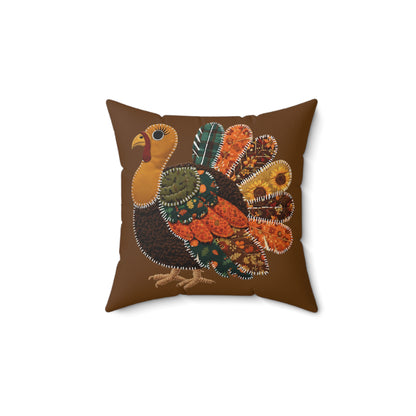 Thanksgiving Turkey Decorative Pillow