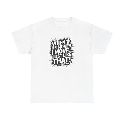 Just like That- Galatian 5:25