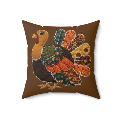 Thanksgiving Turkey Decorative Pillow