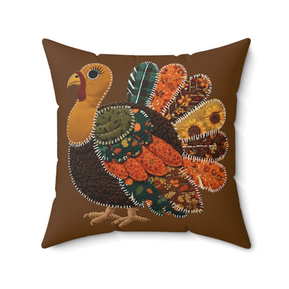 Thanksgiving Turkey Decorative Pillow